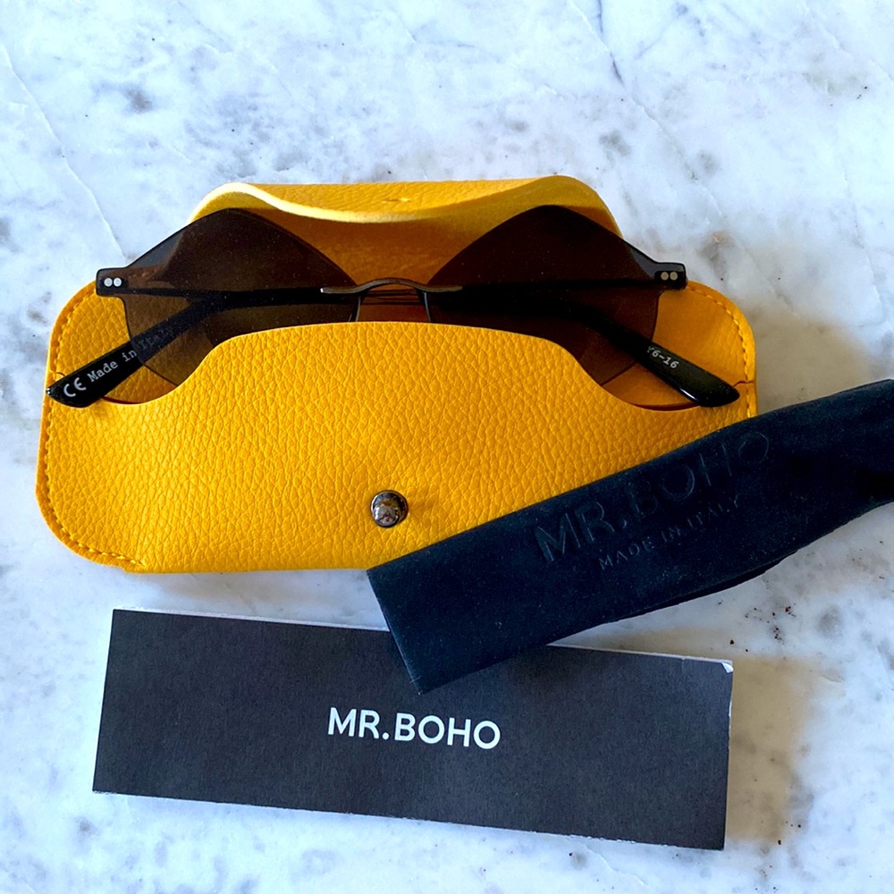 MR.BOHO Italian sunglasses.